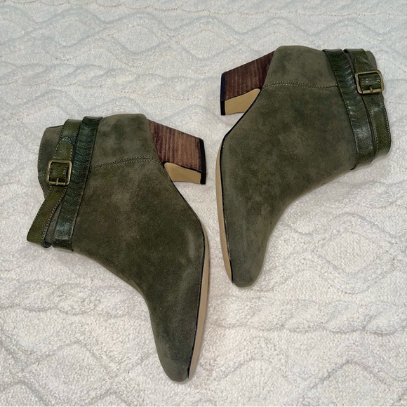 Cato Olive Green Ankle Boot & Purse Bundle - Picture 10 of 11